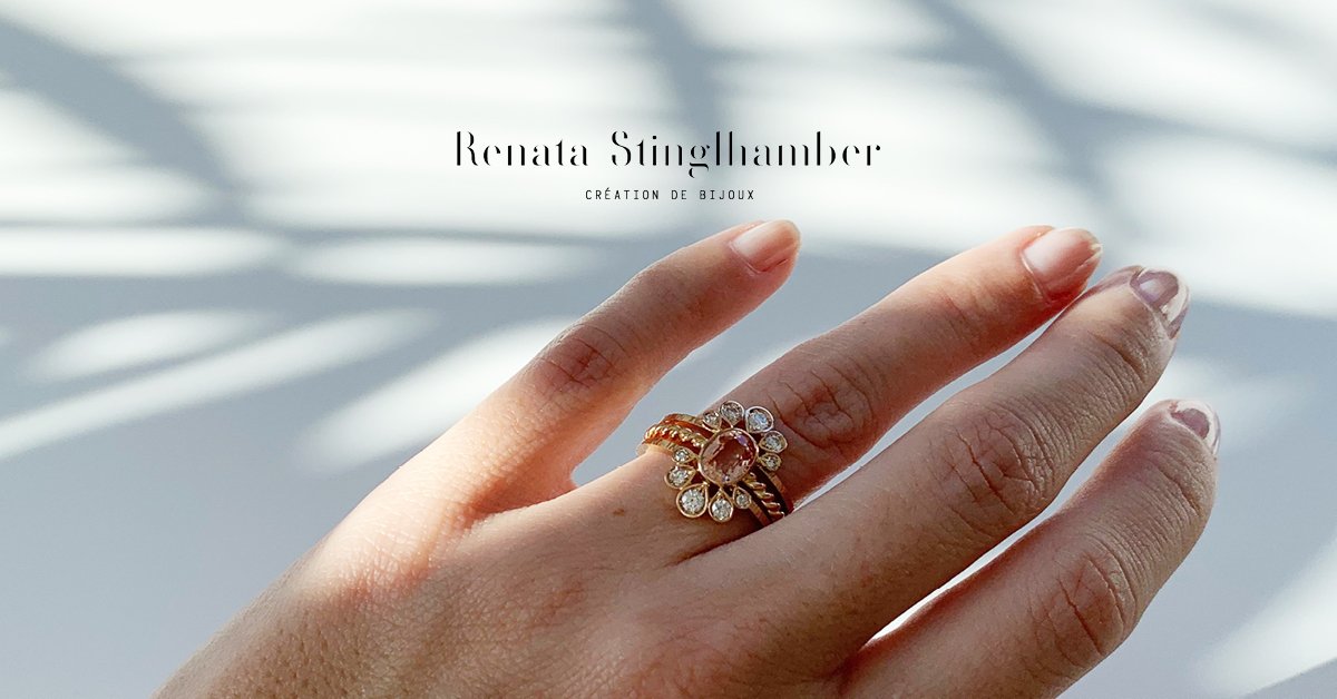 Création de bijoux en perles et fil de métal - broché - Renata